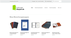 Desktop Screenshot of freiburger-mappen.de